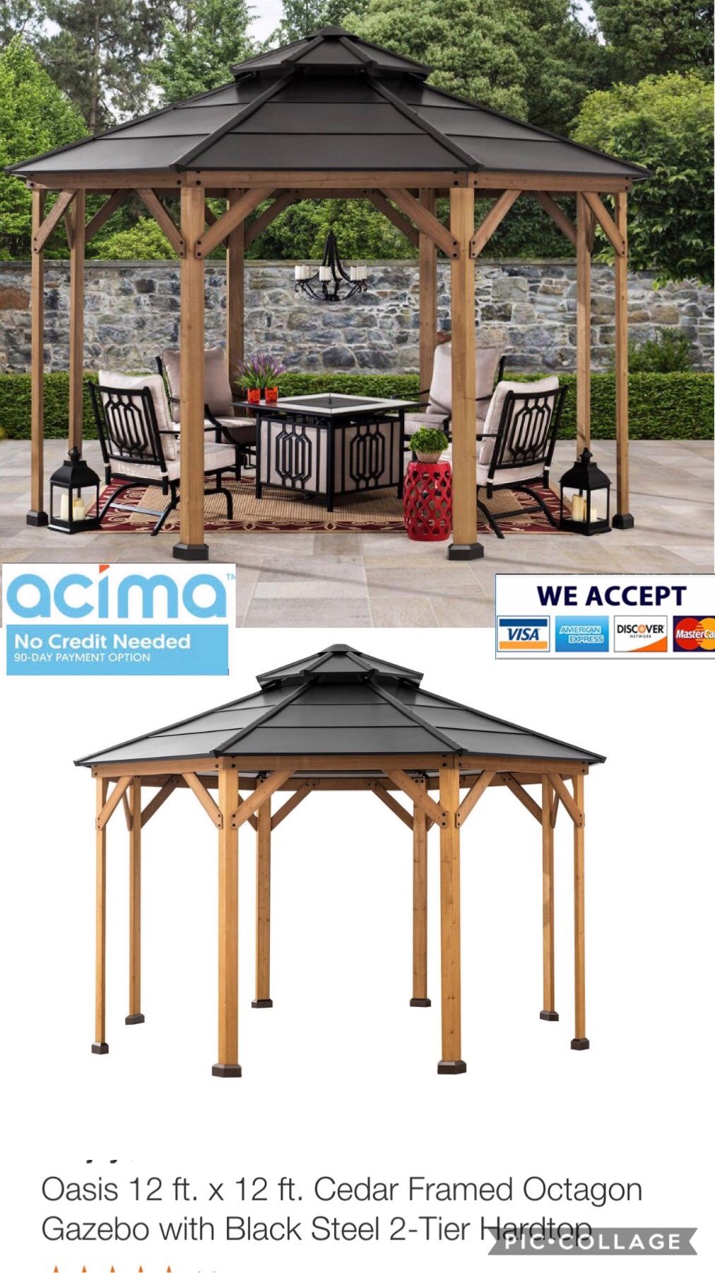octagonal gazebo 12x12 on 7d Fqu5uozdgim