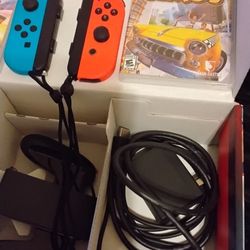 New Condition Nintendo Switch With New Game 