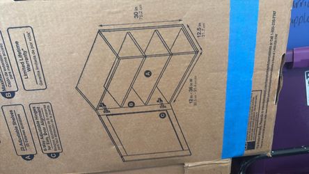 Wall cabinet 12” x 36 x 30
