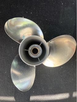 Mercury 3-blade stainless propeller