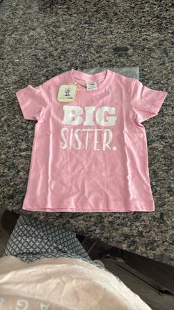 Toddler Big Sister Top - 3T New With Tags