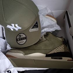 Retro Jordan 3 Olive