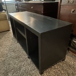 Black Sleek TV stand 