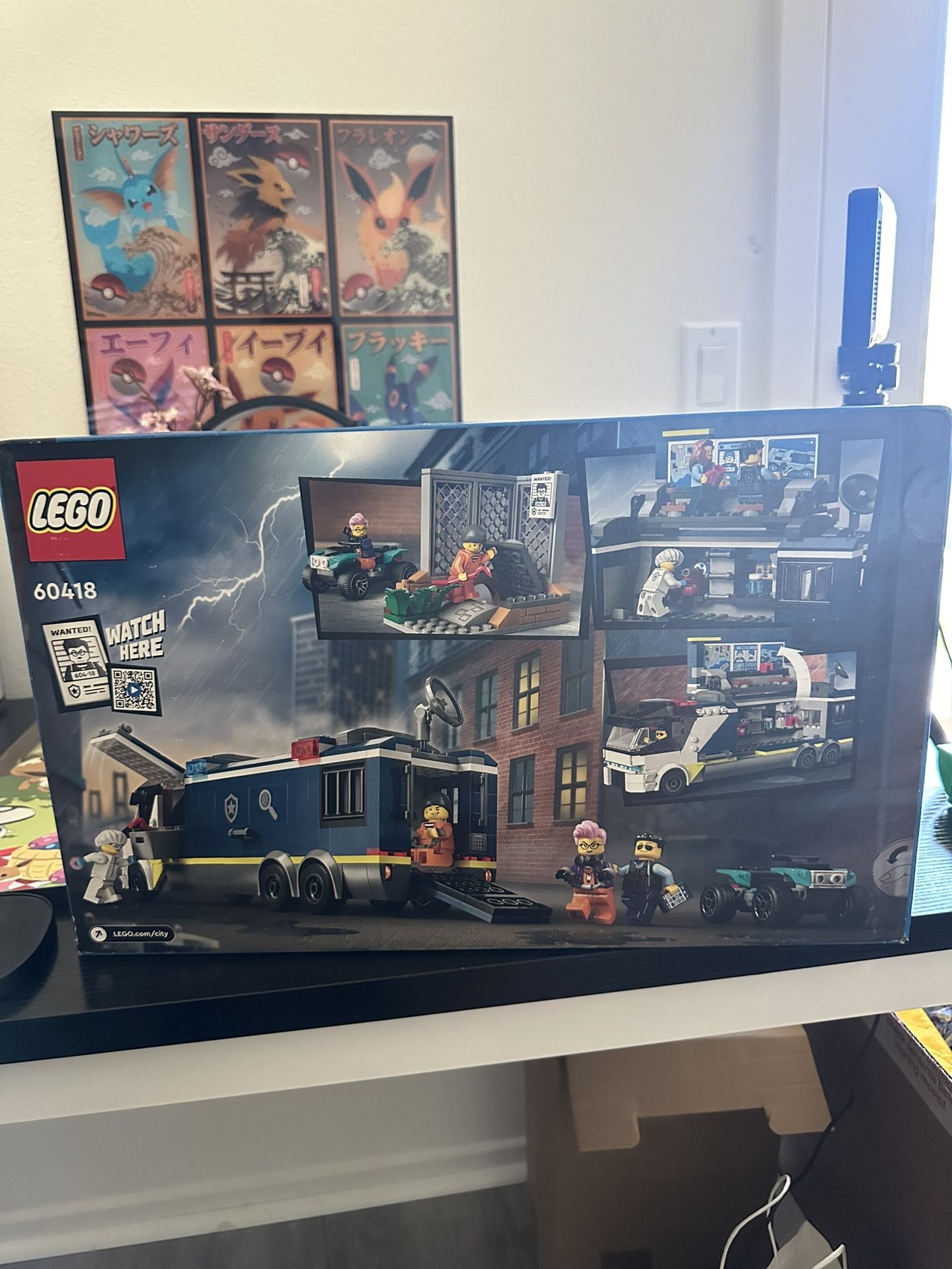 Lego City Police Mobile Crime Lab Truck 60418