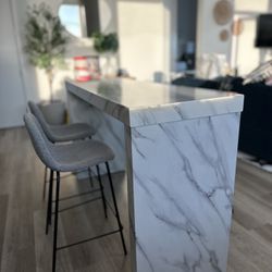 Counter height dining table