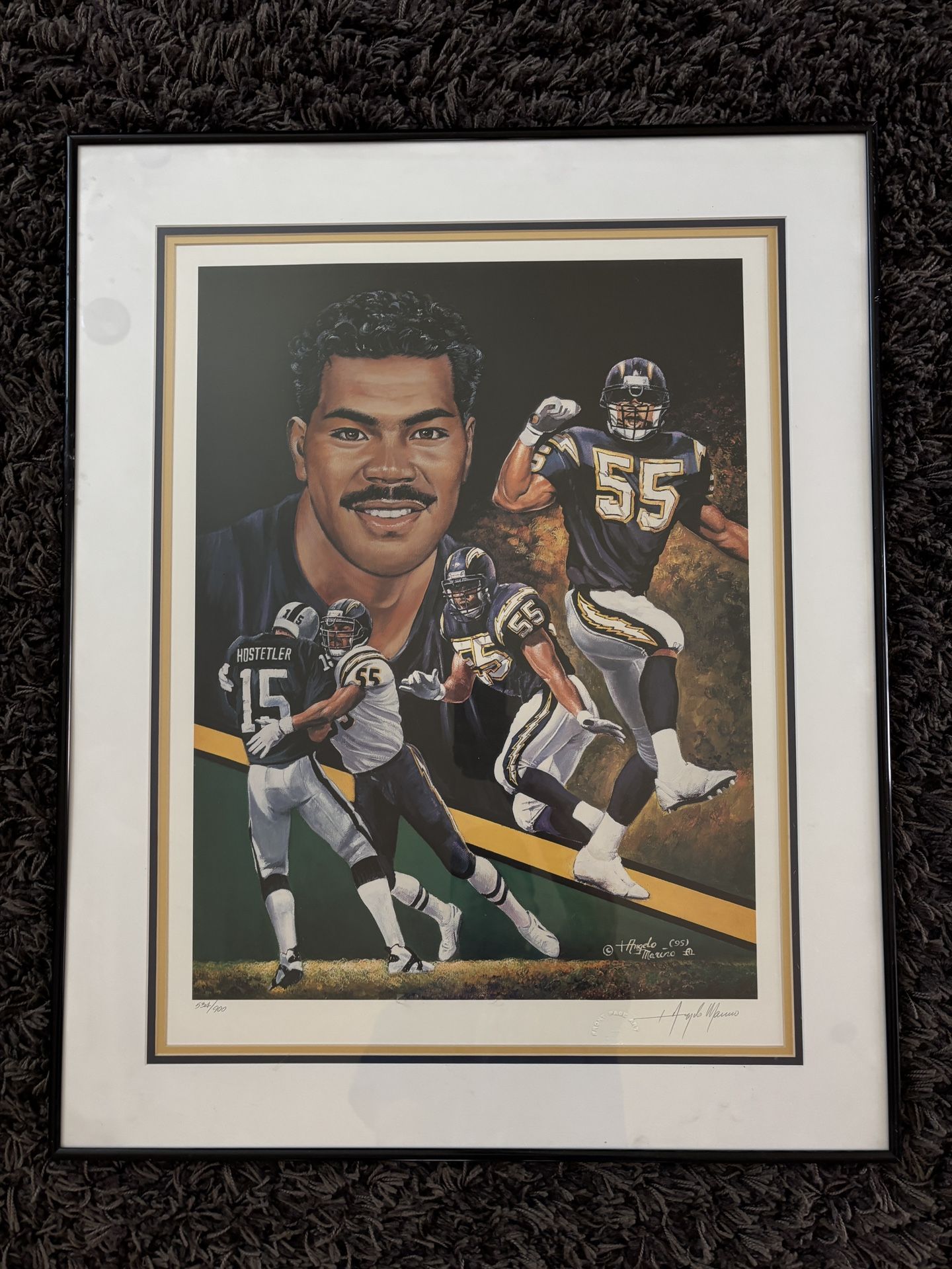 Jr Seau Artwork