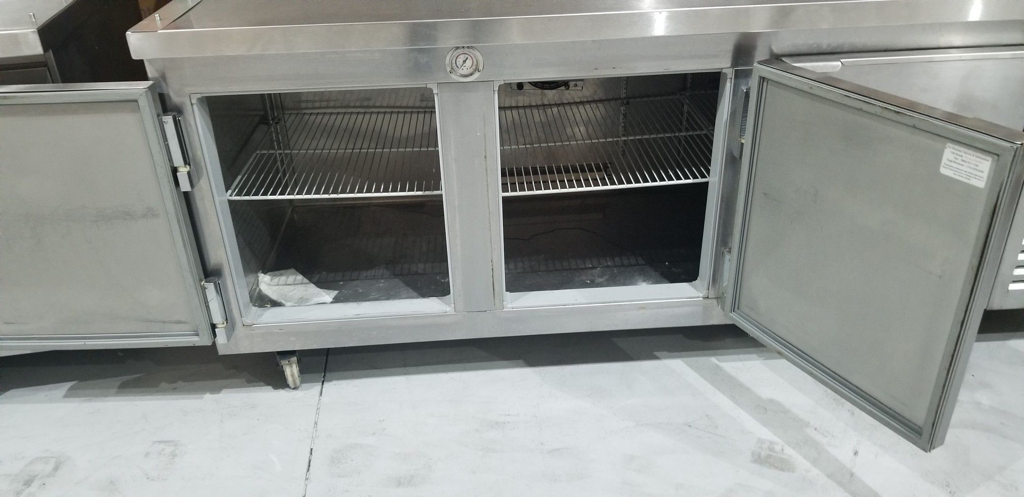 (2) Kairak Commercial Kitchen Cold Prep Table for Sale in Miami, FL