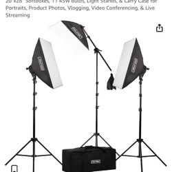 Professional Studio Light Set 