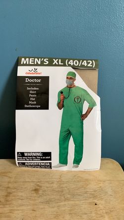 HALLOWEEN DOCTOR ADULT SIZE XL COSTUME