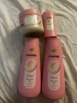 Dove x Crumbl Body Wash and Deodorant