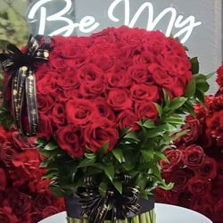 Valentine’s Day roses