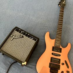 Ibanez Electric & Fender Amp