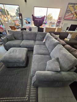 New Dark gray sectional