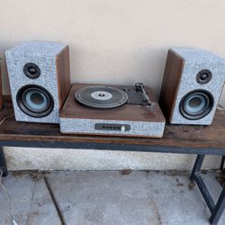 Crowley Record Player with Speakers & Bluetooth