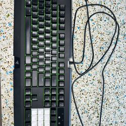 Keyboard Razer blackwidow Ultimate Black W/ Green Switches