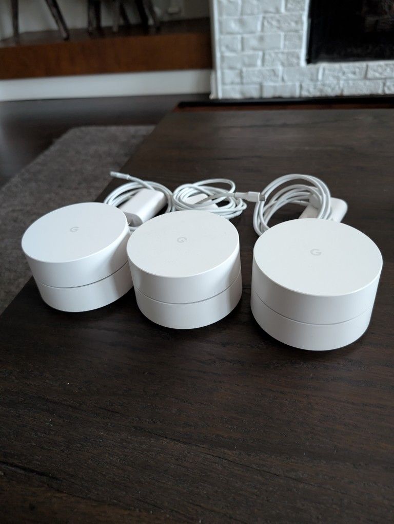 Google Wifi Mesh Router 3pcs