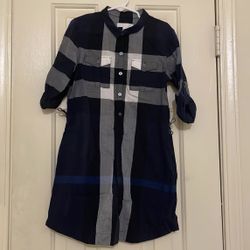 Burberry Girls Blue Dress
