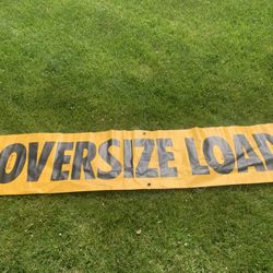 Used Wide / Oversized Load Banner