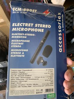 Stereo microphone Stageline