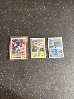 Dallas Cowboys Vintage Football Cards ā Troy Aikman, Tony Hill & Timmy Newsome