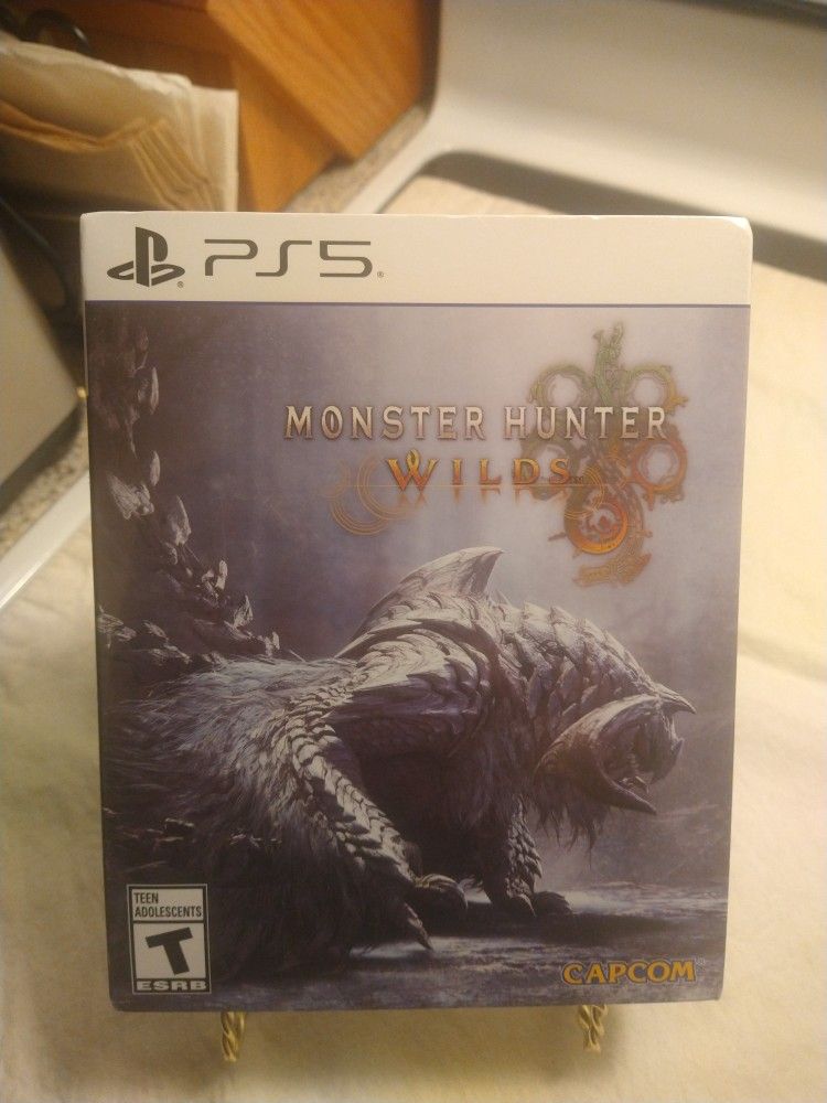 *Brand New* Monster Hunter Wilds Steelbook Edition PS5