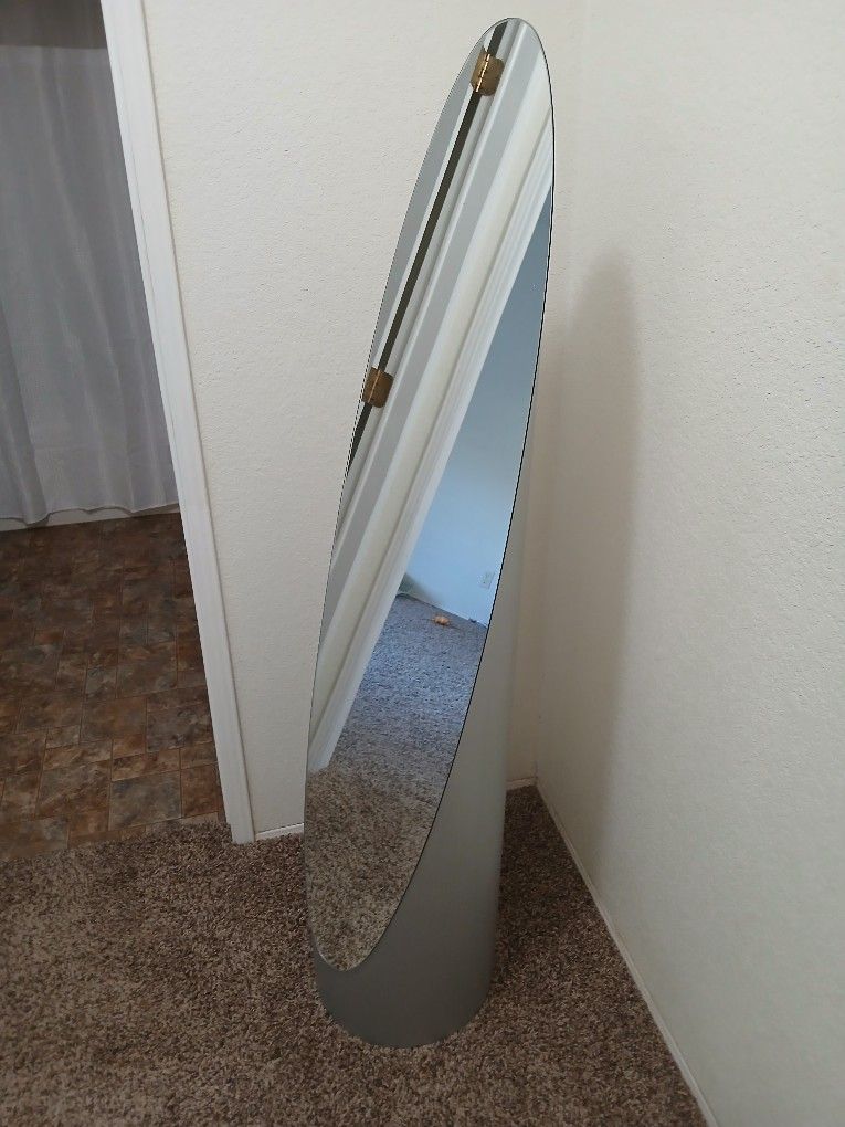 80s Vintage Gaia Full Length Lipstick Mirror.