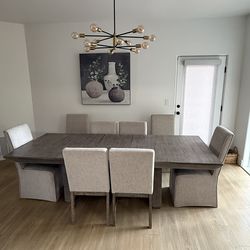 Dining Room Table and Chairs