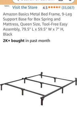 Queen bed frame