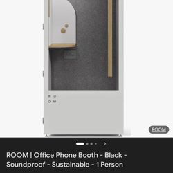 Office Phone Booth Valued At $6,000.00
