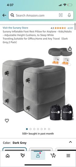 Inflatable footrest /child Nap For Plane