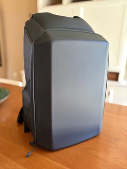 Tesla Core Black Hard Shell Backpack 25L