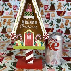 Wooden Gingerbread House