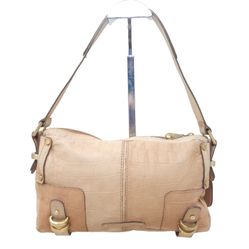 BCBGMAXAZRIA Women's Mini Bag Pink Croc Embossed Leather 90s Y2K Shoulder Purse
