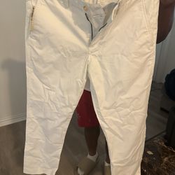 White Polo Pants