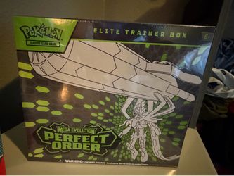 Brand new Pokémon TCG: Mega Evolution—Chaos Rising Elite Trainer Box (ETB), factory sealed.