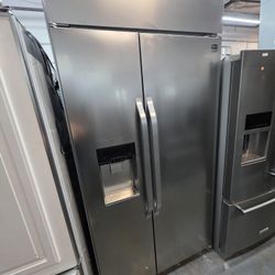 42" LG BUILT IN STAINLESS STEEL REFRIGERATOR 