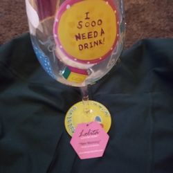 Lolita New Mommy Wine Glass 