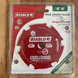 Diablo HARDIEBlade 5 in. x 6-Tooth Fiber Cement Circular Saw Blade