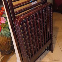 Beautiful Mahogany Baby Crib  from none Pets Home 