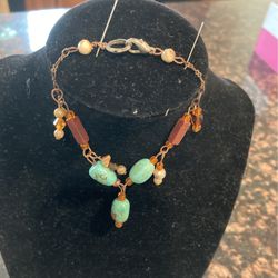 Homemade Bracelets Made With Crystal Beads 10.00Each