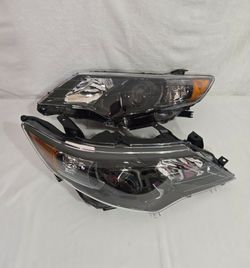2012-2014 Toyota Camry SE XSE Projector Headlight Set Pair LH RH OEM Style Like-New