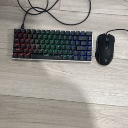 60% Keyboard And Mouse 