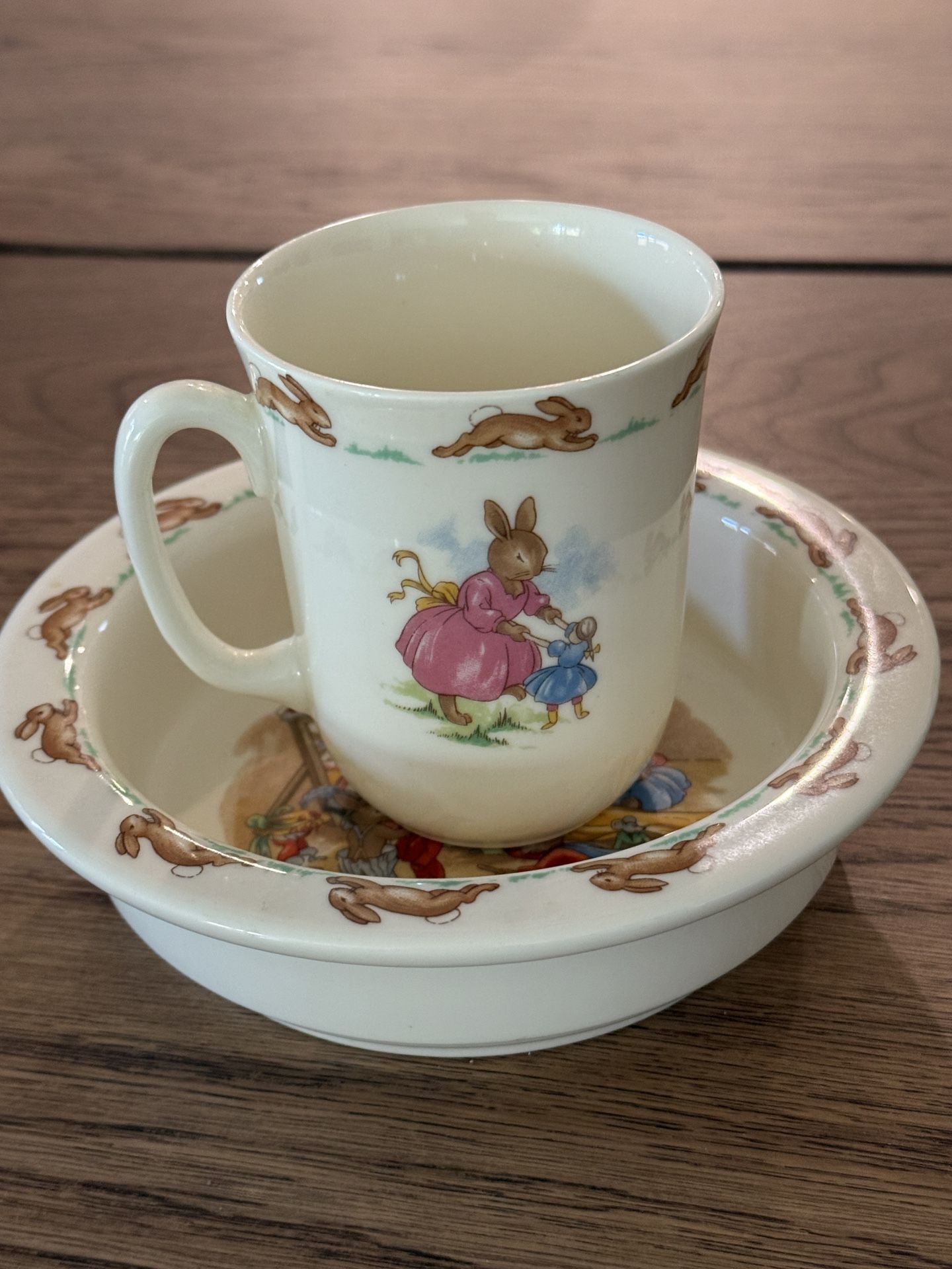 Royal Doulton “Bunnykins” Set