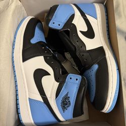 Jordan 1 Retro High OG UNC Toe Size 7.5