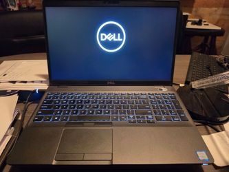 Dell precision 3540 Laptop with Backlit Keyboard i7 8th Gen 16gb 512gb m2 SSD
