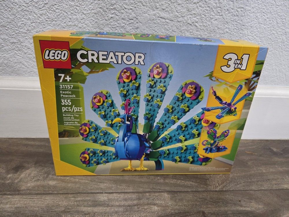 Lego Set 31157 - Exotic Peacock