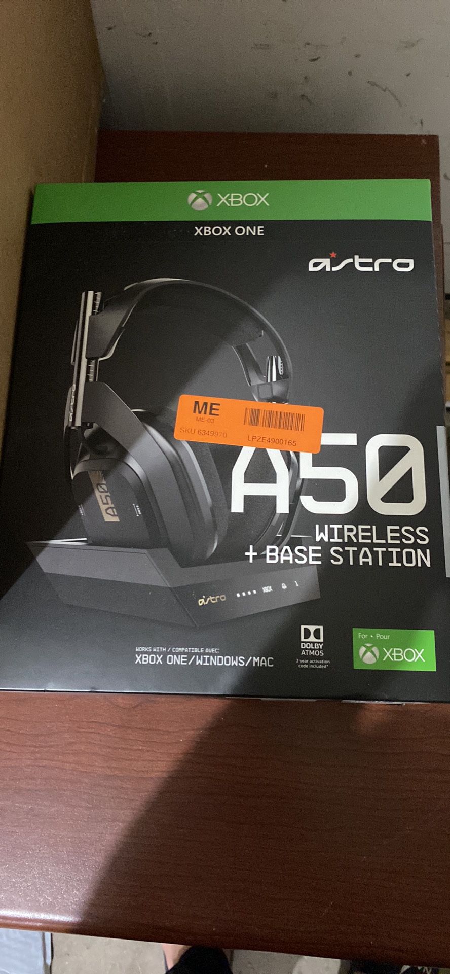 Astro A50 wireless headset 