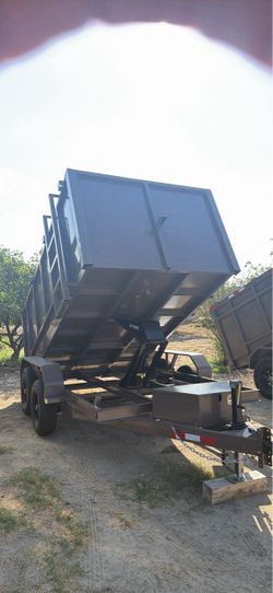 New Scissor hoist dump trailer !