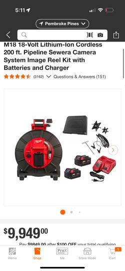 Milwaukee Inspection Camera