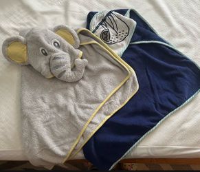Baby towels animals